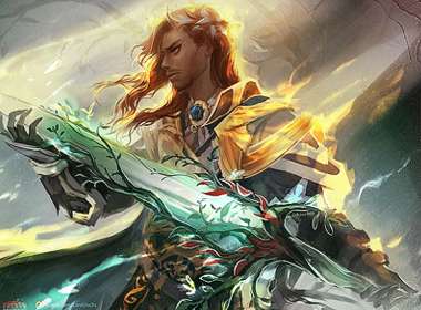 Commission of the client's Guild Wars 2 character.