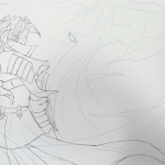Line version WIP of the Malyck animation.